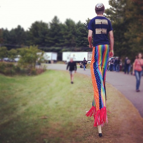 stilt walker #commongroundfair #cgcf2012 #maine