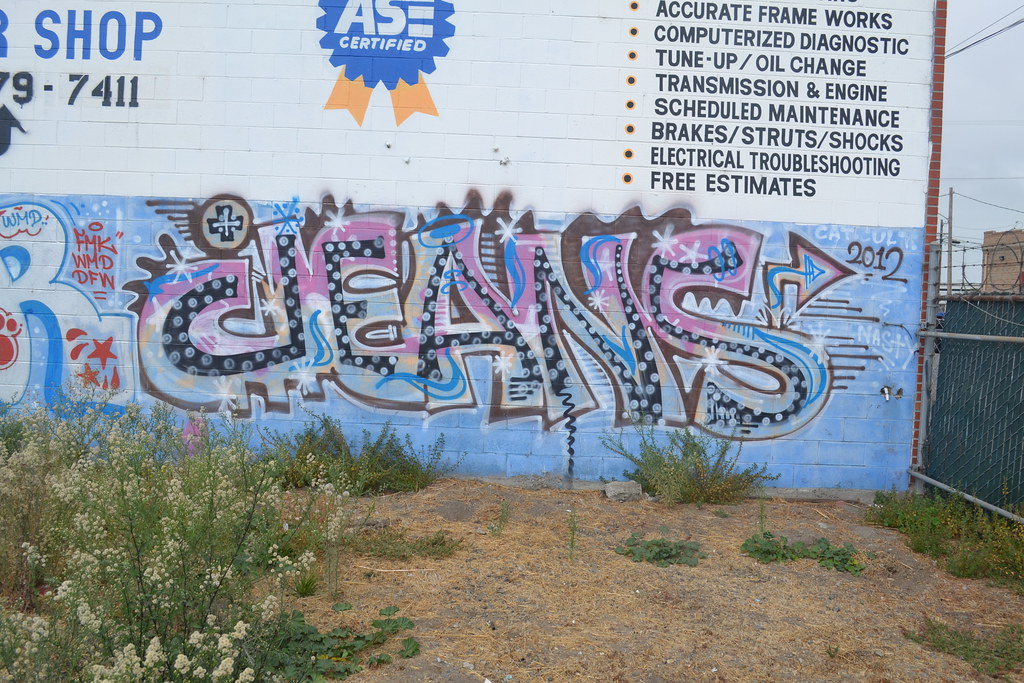 JEANS, Oakland, Graffiti, Street Art, NASTY, 