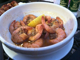 Bud and Old Bay Shrimp Bowl, Cloaked Review, Mar Vista Dockside Restaurant & Pub