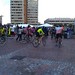 Hub on Wheels ride start at City Hall 2012-09-23 07.06.08 posted by WWJB to Flickr
