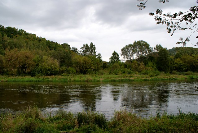 The Neris Regional Park in autumn