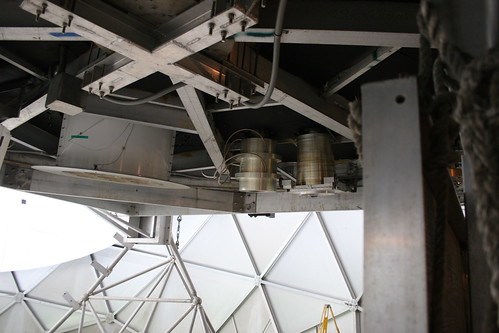 Instruments above the dome