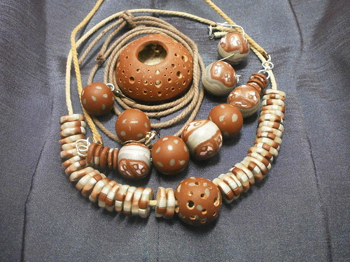 Series jewelry "nuts-chocolate"