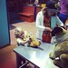 Playing vet at the childrens museum