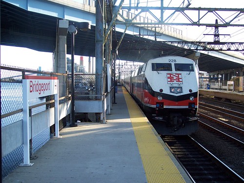 Bridgeport Platform and Train