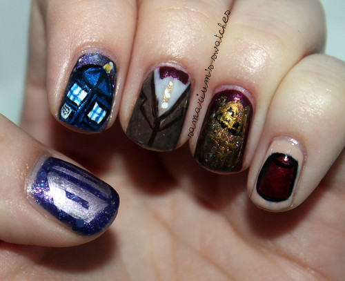 Doctor Who Nails (3)