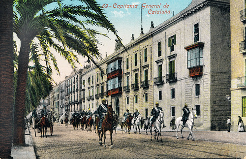 Barcelona, CAPITANÍA GENERAL, hacia 1925. by Octavi Centelles