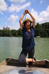 Yoga on the boat