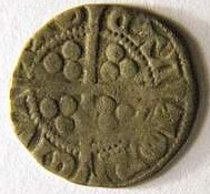 Silver penny circa 1305-1310