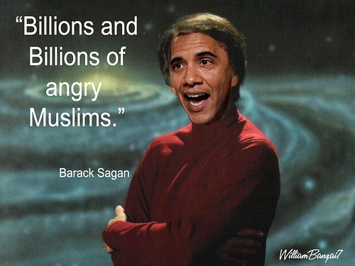 AND NOW FOR A MESSAGE FROM BARRACK SAGAN by Colonel Flick