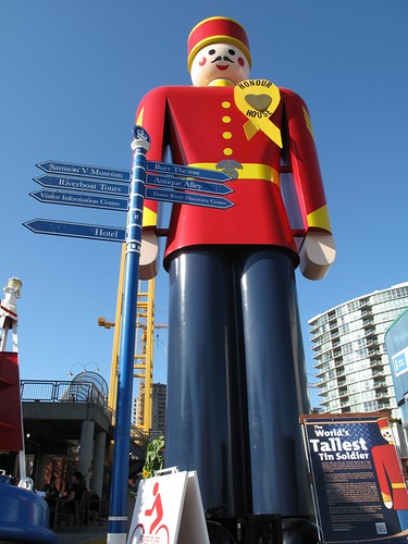 The world's largest tin soldier