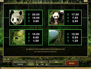 Untamed - Giant Panda Slots Payout