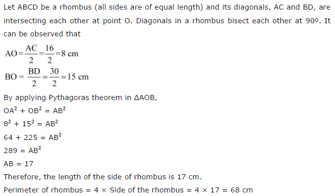 NCERT Solutions for Class-7th-Maths Chapter 6 The Triangle and its Properties Exercise 6.5 