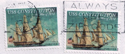 USS Constitution Stamps USA