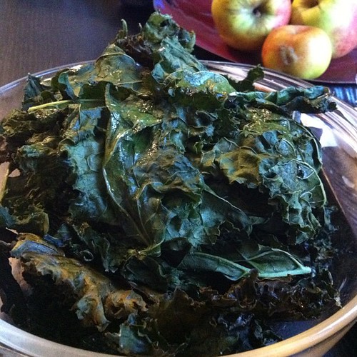 Nothing says vegan like a big bowl of kale