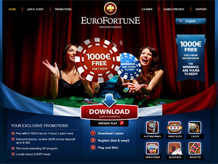 Euro Fortune Casino Home