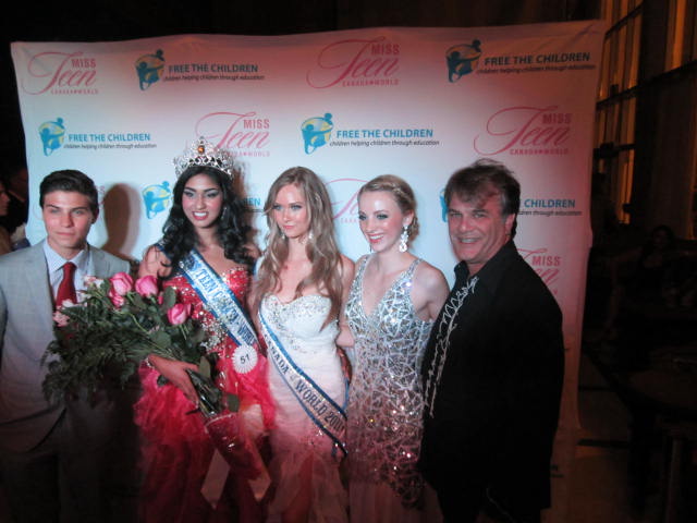 Two Miss Teen Canada, World, Lauren Howe,  Together with Megha Sandhu