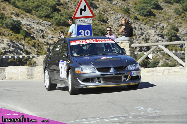 "Oscar Gil, Rallye sierra de cádiz 2012"
