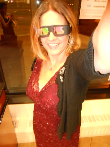 They told us not to walk out with the 3D glasses. Challenge accepted!