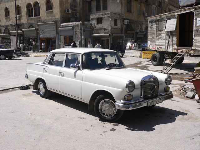Old Mercedes in Aleppo