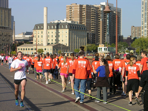 2012 Big Gay Race walking start, running finish