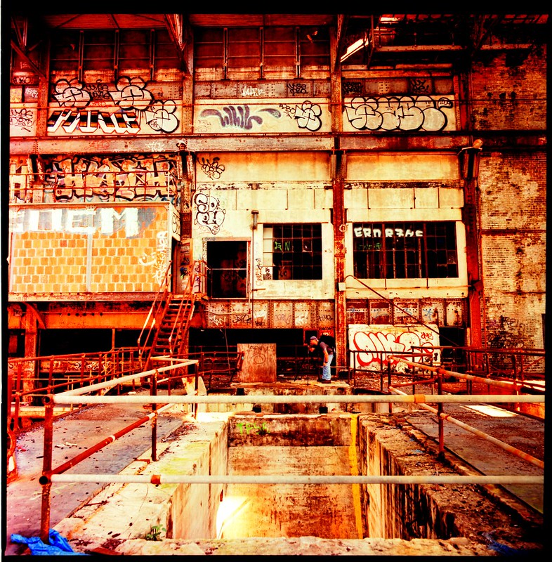 abandoned power station