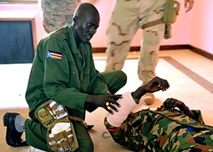 U.S., South Sudan partner during de-mining courses