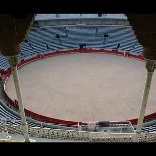#kvpspain : Checking out #barcelona 's bullfighting ring. Woot! #fb
