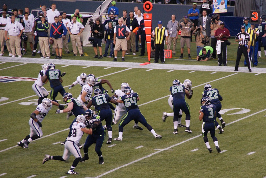 QB Russell Wilson in the Pocket