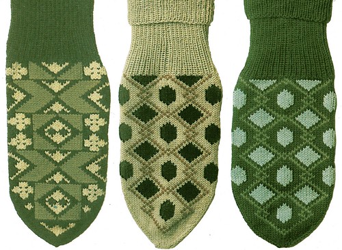 70s men's knitted socks