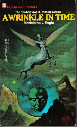 book cover: fantastic image of winged creature and disembodied head in bubble