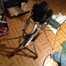 Makeshift camera dolly posted by jere7my to Flickr