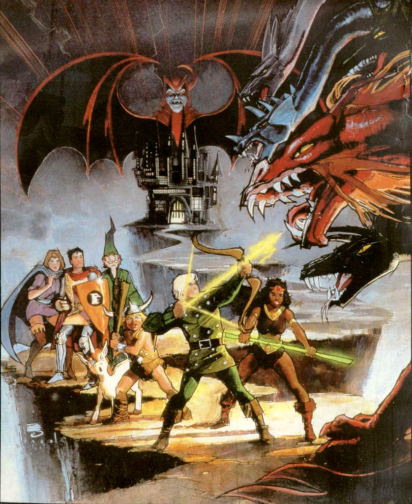 Bill Sienkiewicz - Dungeons and Dragons, 1980's