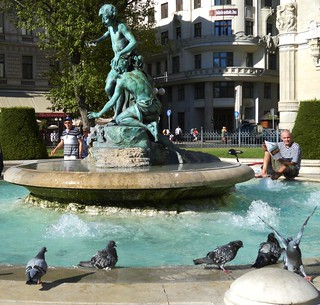 Budapest Hungary Fountain