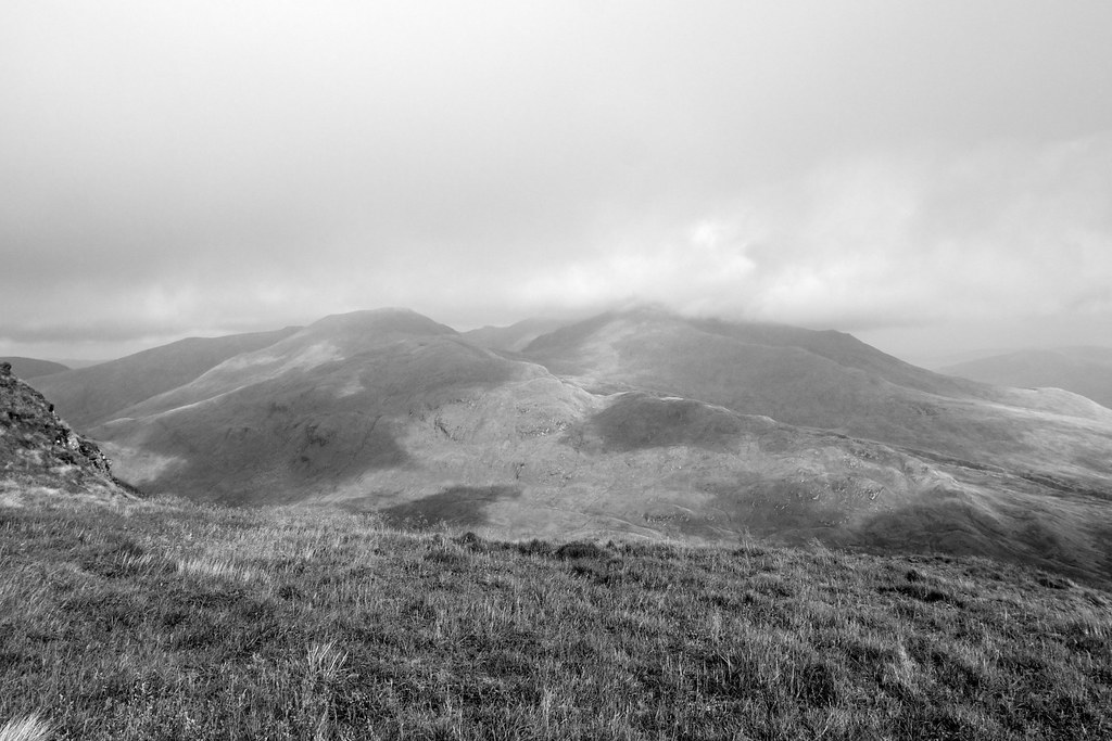 Clouds over the Ben Lawers group