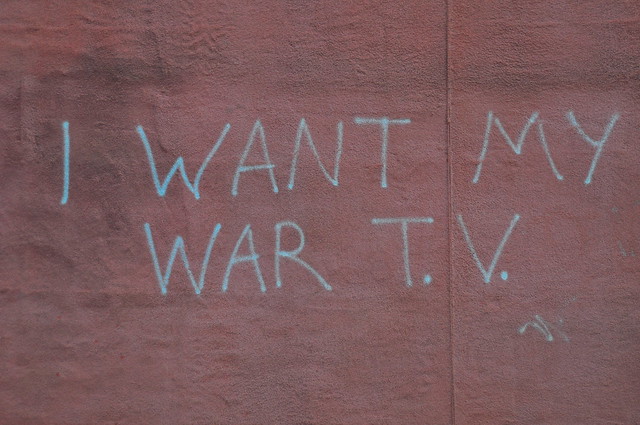 I WANT MY WAR T.V.