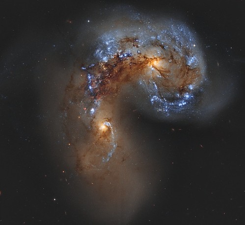 NGC 4038 Colliding Galaxies - Hubble Legacy Archive (EXPLORED)