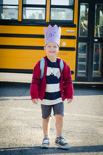 Lucas First day of school