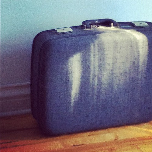 vintage suitcase Montreal