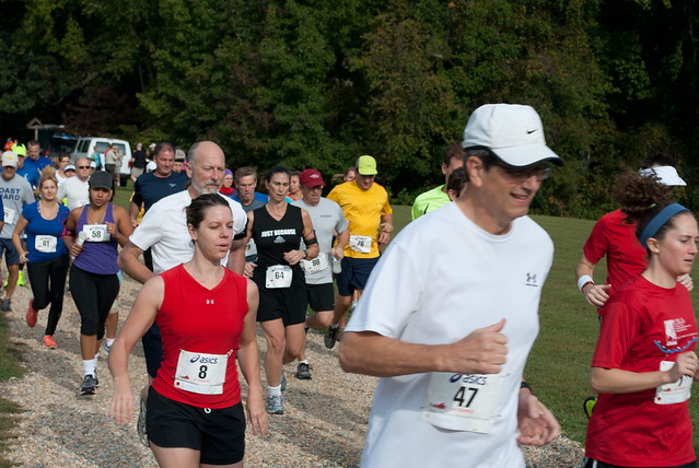 Trail races at a Virginia State Parks