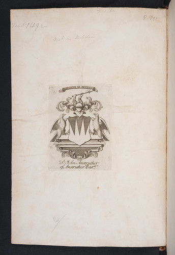Armorial bookplate in Seneca, Lucius Annaeus: Tragoediae