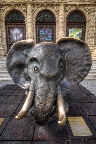 Gottfried Kumpf's Bronze Elephant
