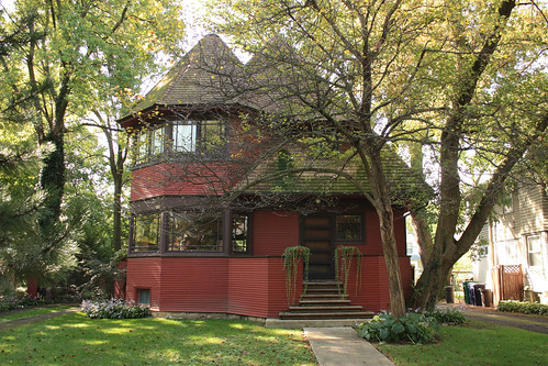 Robert P. Parker House by Frank Lloyd Wright - Oak Park - Chicago