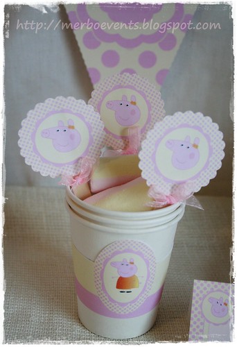 Toppers 2 Merbo Events Kit Peppa Pig