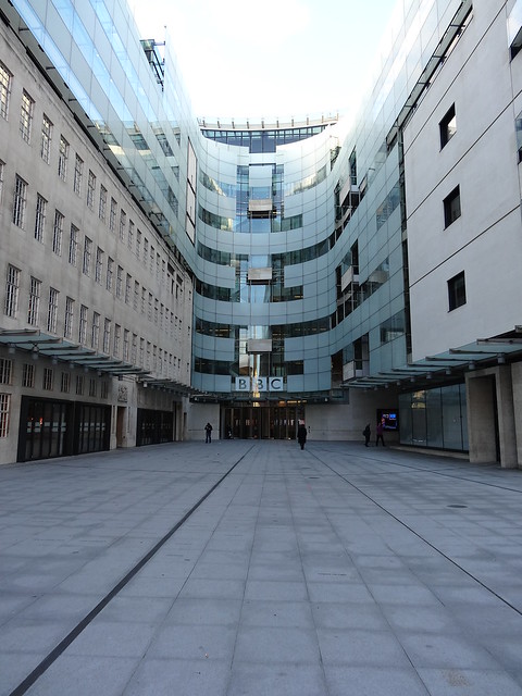 Modern Front BBC Broadcasting House