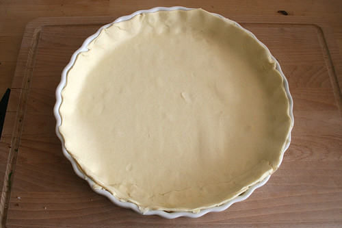 23 - Blätterteig einpassen / Fit puff pastry