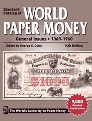 World paper Money 14th ed