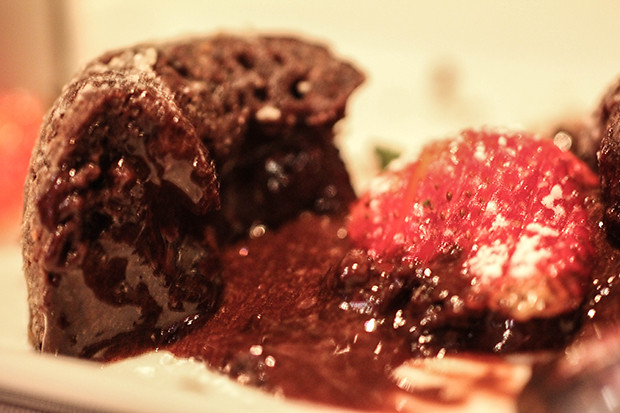 Chocolate Lava Cake, Brasserie Belge, Sarasota, FL