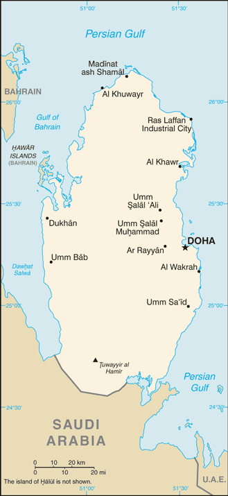 qatar-map