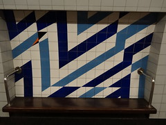 Stockwell Station tiled Art